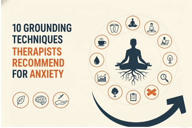 10 Grounding Techniques Therapists Recommend for Anxiety