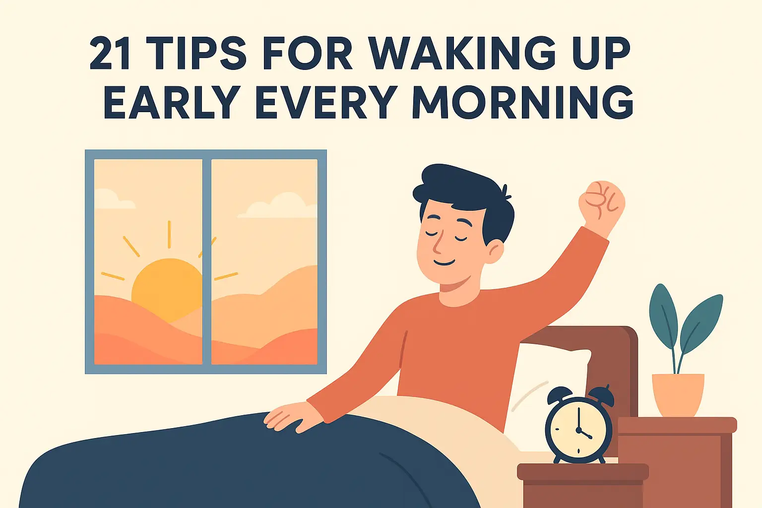 21 Tips for Waking Up Early Every Morning