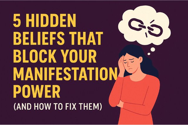 5 Hidden Beliefs That Block Your Manifestation Power