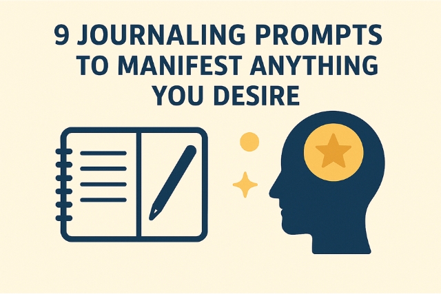 9 Journaling Prompts to Manifest Anything You Desire