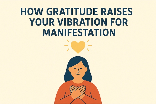 How Gratitude Raises Your Vibration for Manifestation