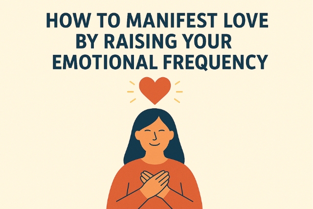How to Manifest Love by Raising Your Emotional Frequency