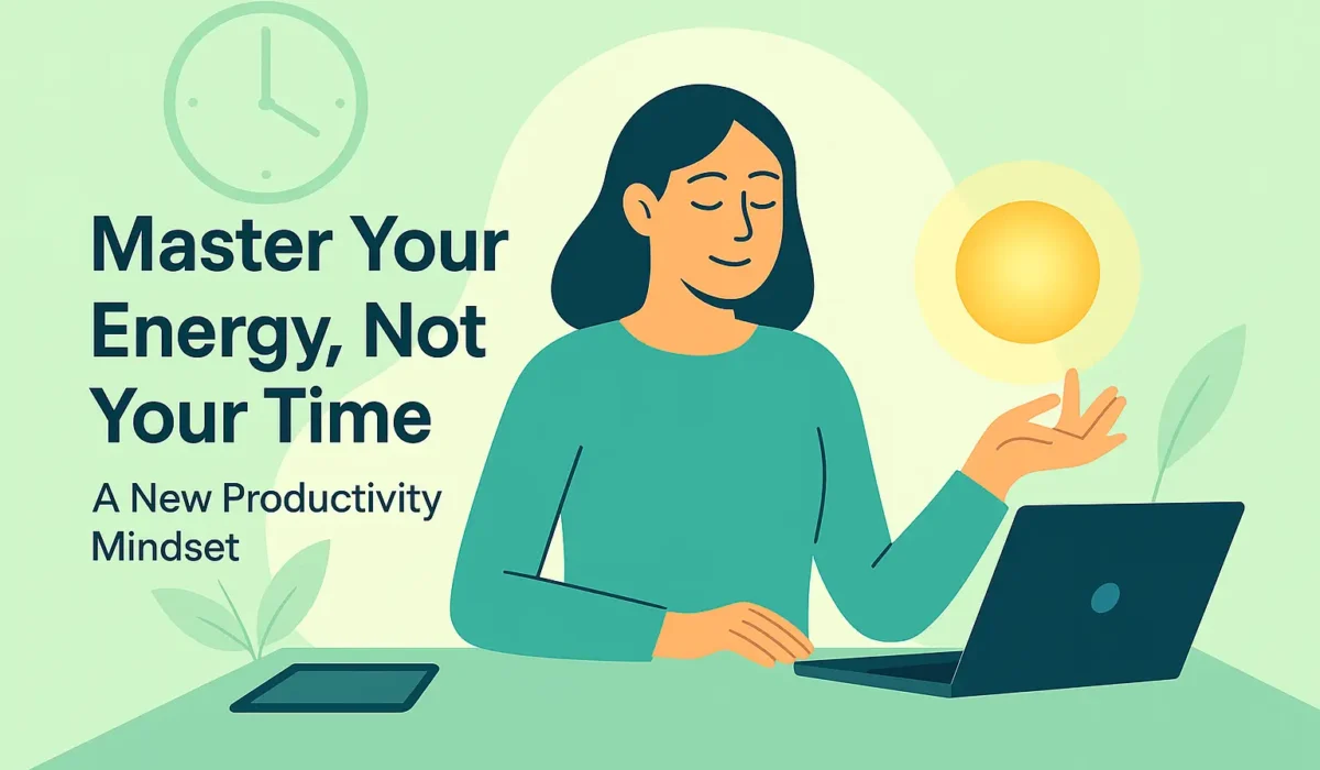 Master Your Energy, Not Your Time