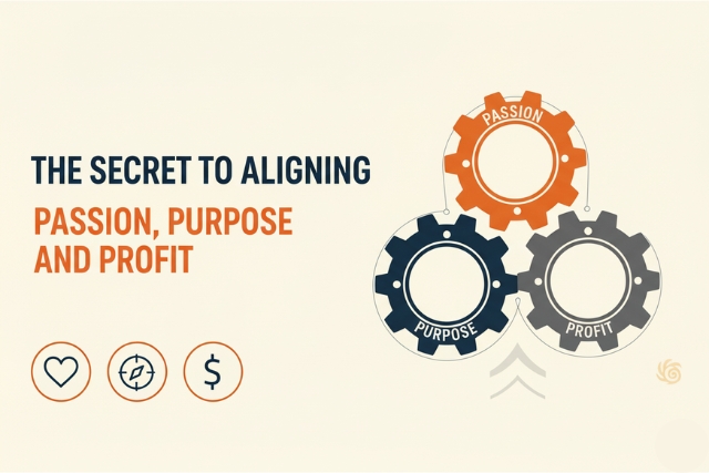 The Secret to Aligning Passion, Purpose, and Profit